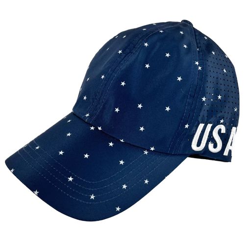 VimHue Women's Sun Goddess Tuck-In USA Stars Hat