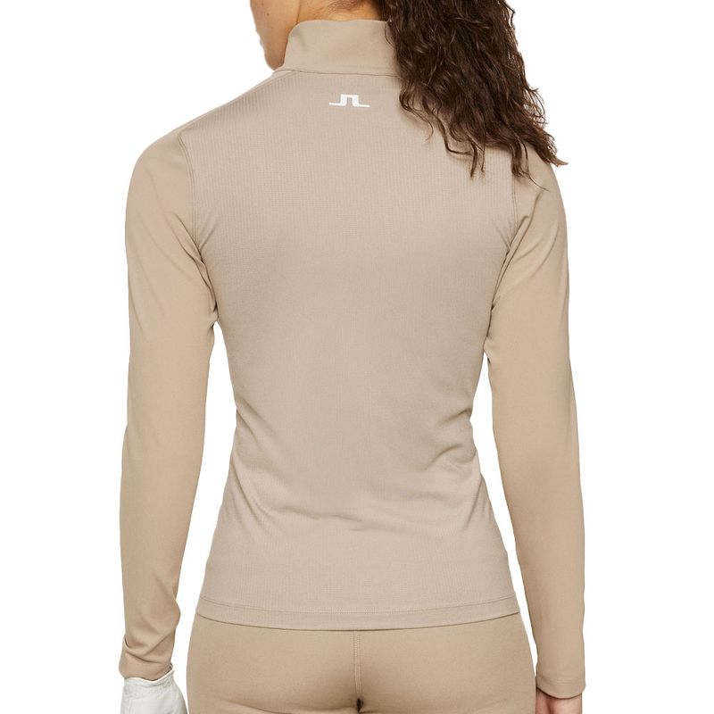 J.Lindeberg Women's Mel Full Zip Mid Layer - Worldwide Golf Shops