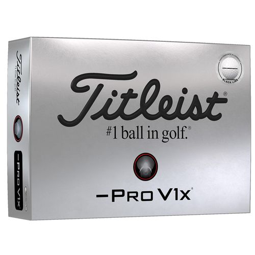 Titleist Pro V1x Left Dash Performance Alignment Golf Balls