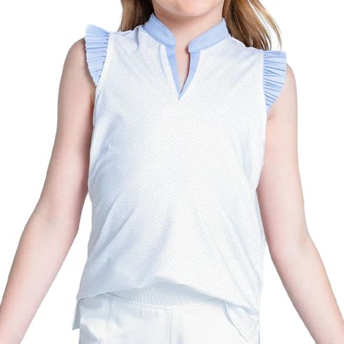 Lucky In Love Girls' Lovely Pleat Tank