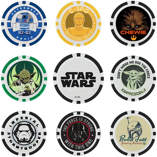 Team Effort Star Wars Individual Ball Markers