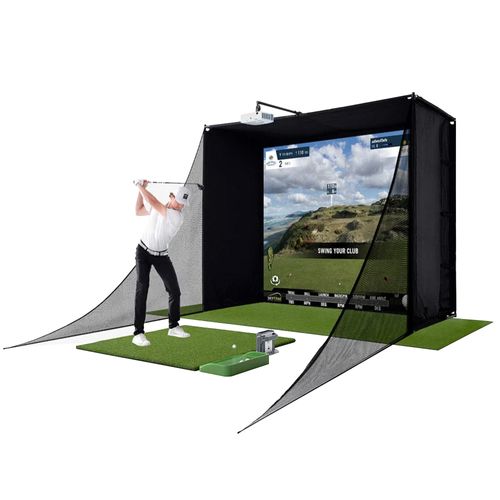 SkyTrak+ Golf Simulator Studio Pro