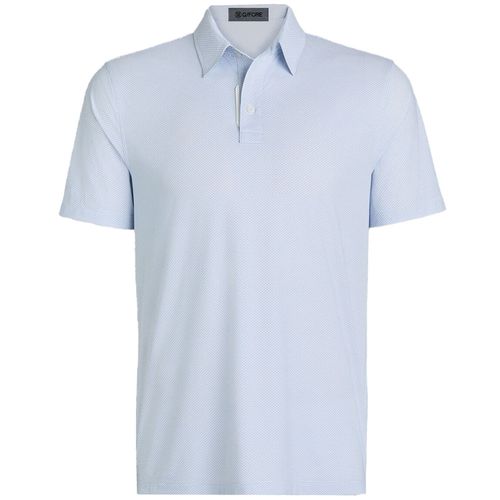 G/FORE Men's Fine Stretch Jacquard Polo