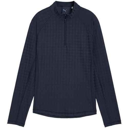 PUMA Women's Houndstooth 1/4 Zip Pullover
