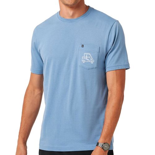 TravisMathew Men's Lost Mapes Pocket Tee