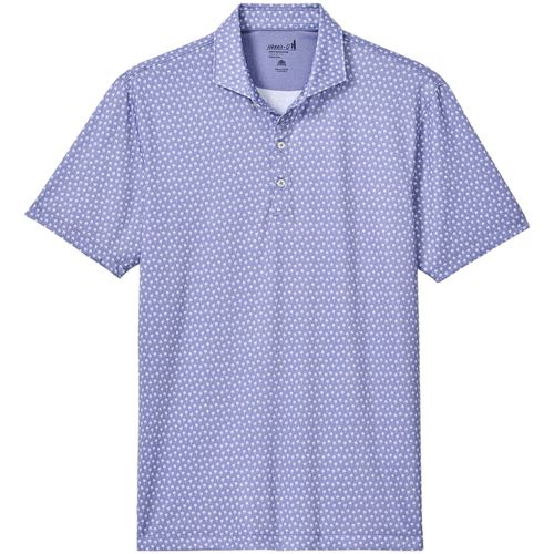 johnnie-O Men's Performance Jersey Polo - Areca Palm Print