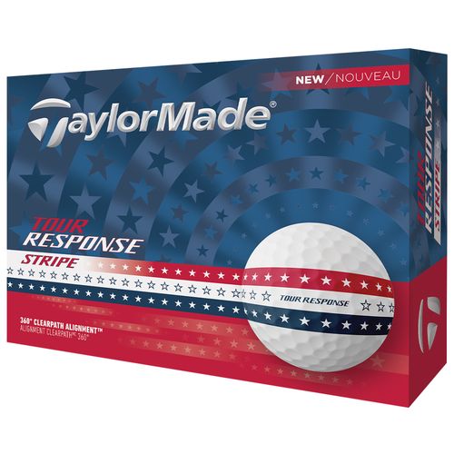TaylorMade Tour Response Stripe Golf Balls - USA