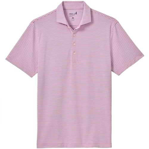 johnnie-O Men's Performance Mesh Polo - Stetson Stripe