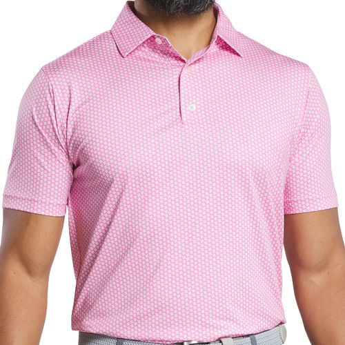 FootJoy Men's Houndstooth Geo Lisle Polo