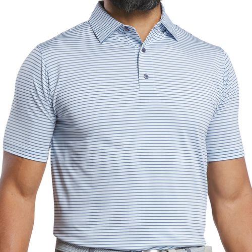 FootJoy Men's Emory Stripe Lisle Polo