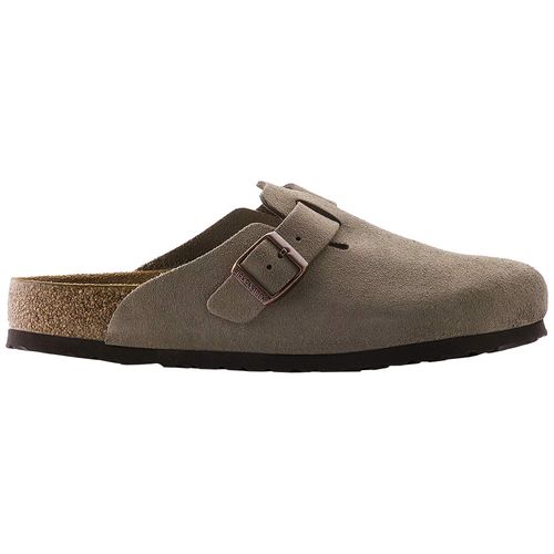 Birkenstock Men's Boston Soft Footbed Sandals - Suede Leather