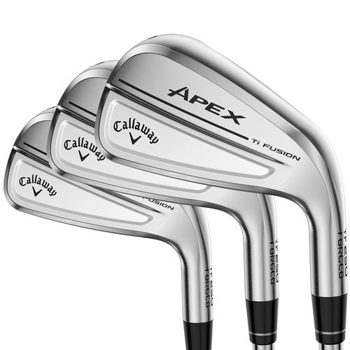 Callaway Apex Ti Fusion 250 Plated Iron Set