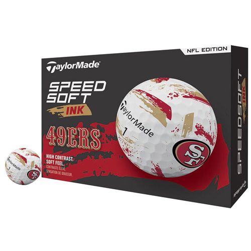 TaylorMade Speedsoft Ink NFL Golf Balls