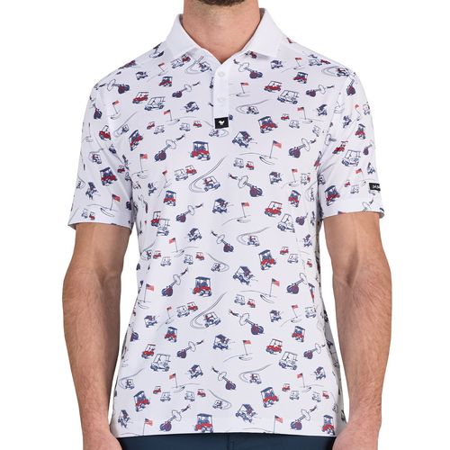 Bad Birdie Men's USA Speedway Series Polo
