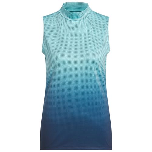adidas Women's Ultimate365 Gradient Sleeveless Mock Neck Top