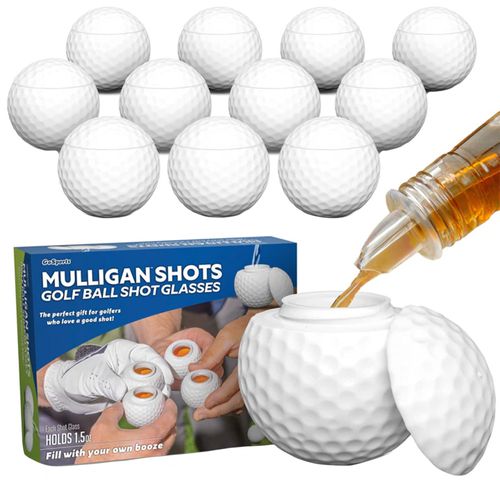 Go Sports Mulligan Ball Shot Glasses