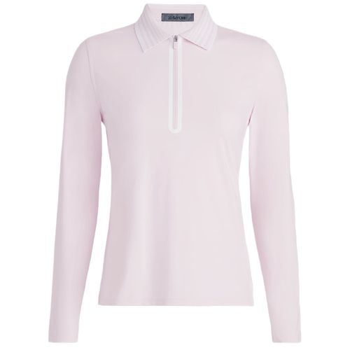 G/FORE Women's Silky Tech Nylon 1/4 Zip Polo