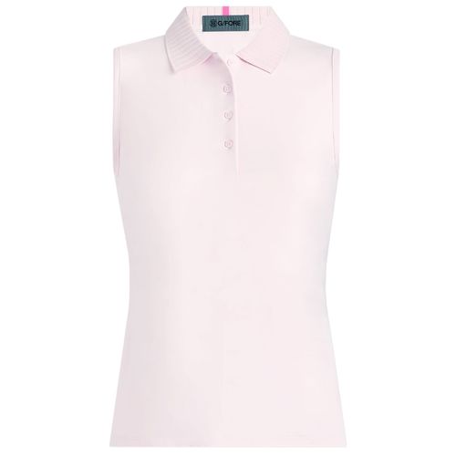 G/FORE Women's Silky Tech Nylon Sleeveless Polo