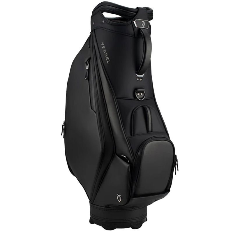 VESSEL APX STAFF BAG ブラック VESSEL APX STAFF キャディバッグ(黒) APX Staff | VESSEL GOLF