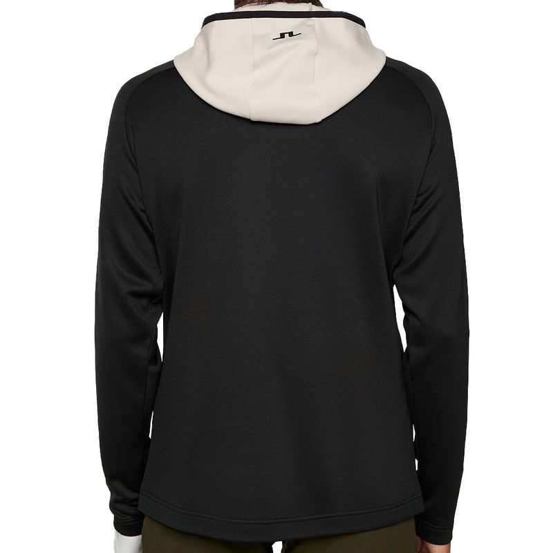 J.Lindeberg Men's Adam 1/4 Zip Hoodie - Worldwide Golf Shops