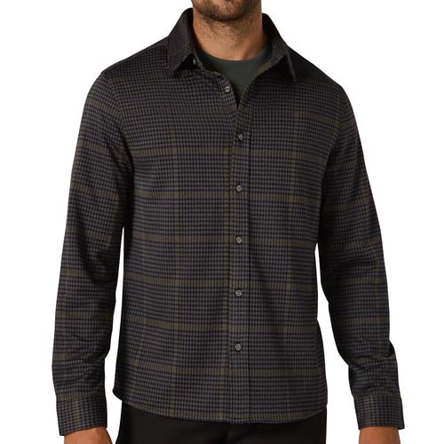 7DIAMONDS Men's Generation Houndstooth Knit Shirt