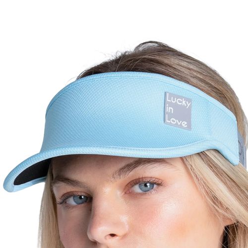 Lucky In Love Women's Lucky Logo Stretch Visor