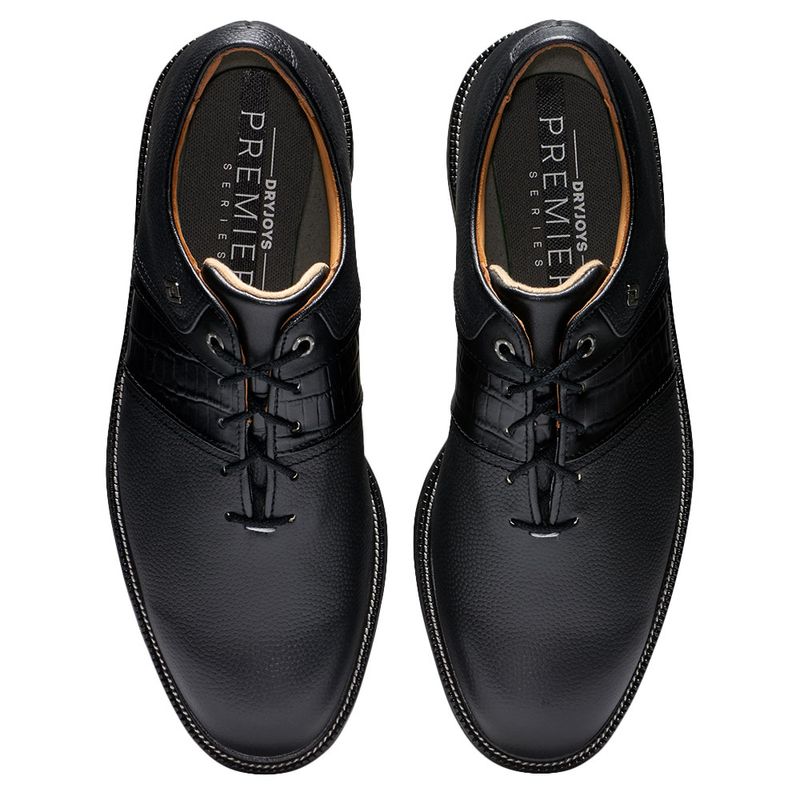 シューズ(男性用) FootJoy dryjoys premiere 26 BLACK FOOTJOY DRY JOY PREMIERE SHOES - BLACK 53924