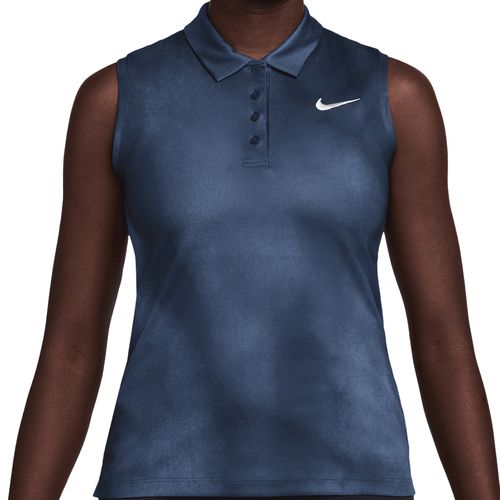 Nike Women's Victory Dri-FIT Printed Sleeveless Polo