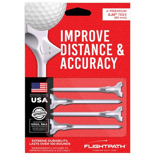 Flightpath Premium 4-Pack 3.25" Tees