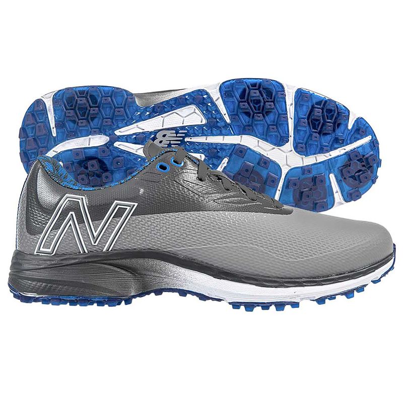 ニューバランス メンズ ゴルフシューズ New Balance Fresh Foam X Defender Spikeless Golf Shoes MEDIUM/D - Grey/Blue New Balance Men's Fresh Foam X Defender SL Spikeless Golf Shoes