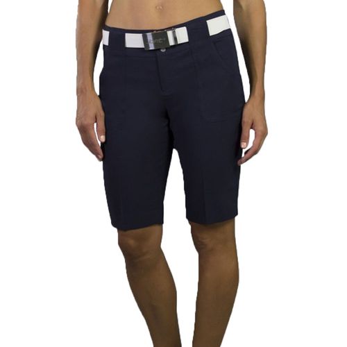 JoFit Women's Belted Bermuda Shorts