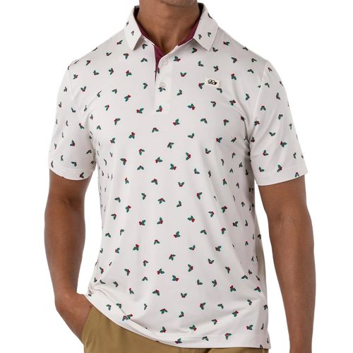 Good Good Golf Men's Holly Jolly Polo