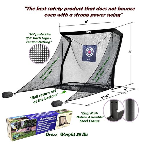 GIT Golf Hitting Net
