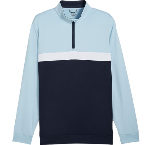 PUMA Men's Pure Colorblock 1/4 Zip Pullover