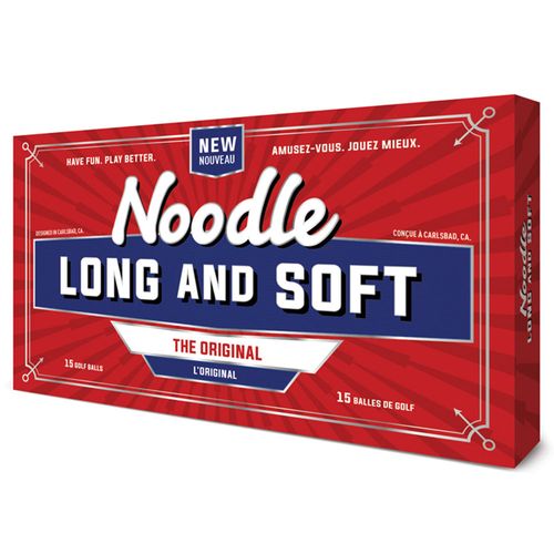 Noodle Long & Soft Golf Balls - 15PK