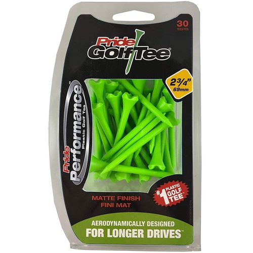 Pride 2 3/4" Evolution Matte Finish Tees - 30 Pack