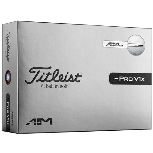 Titleist Pro V1x Left Dash AIM Enhanced Golf Balls