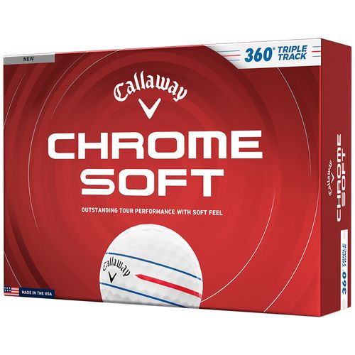 Callaway Chrome Soft Triple Track 360 Golf Balls