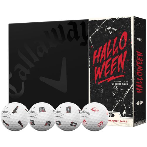 Callaway Chrome Tour Truvis Golf Balls - Halloween