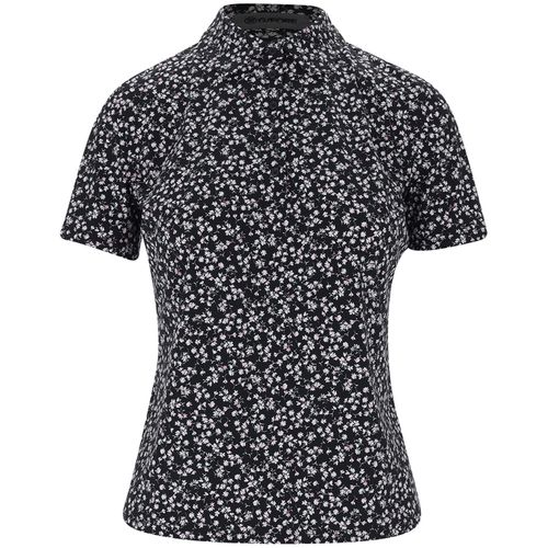 G/FORE Women's Ditsy Floral Silky Tech Nylon Polo
