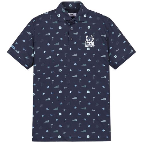 WAAC Men's Flag Motif Polo
