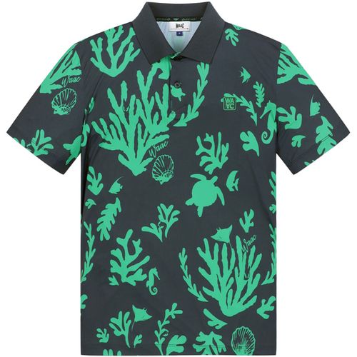 WAAC Men's Athletic Fit Ocean Polo Shirt