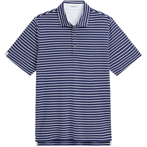 Ashworth Men's La Quinta Striped Polo