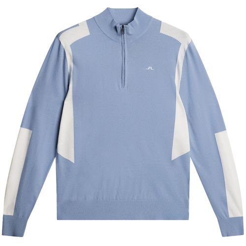 J. Lindeberg Men's Kendrick Knitted 1/4 Zip Sweater