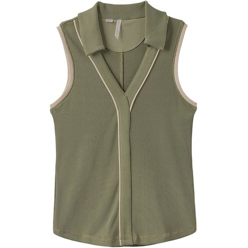 TravisMathew Women's Sip And Sea Sleeveless Polo