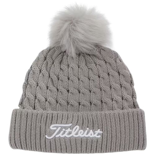 Titleist Men's Cable Knit Pom Pom Beanie