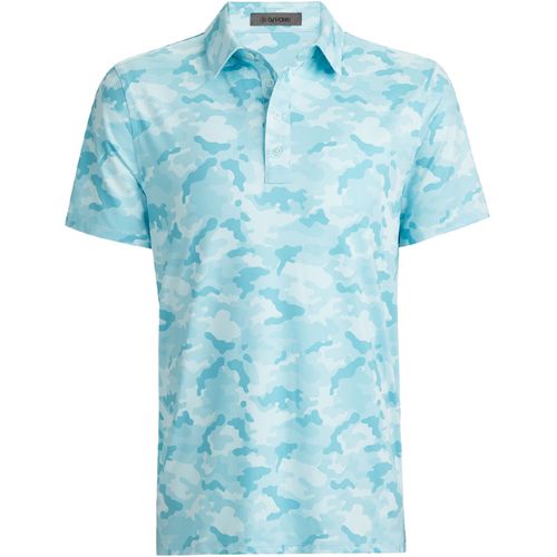 G/FORE Men's Mapped Camo Tech Jersey Polo