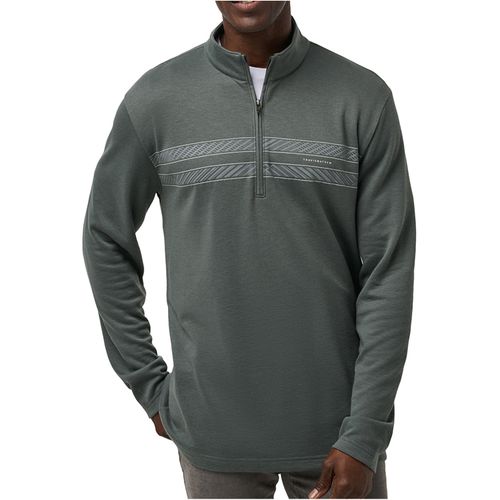 TravisMathew Men's Continent Edge 1/4 Zip Pullover