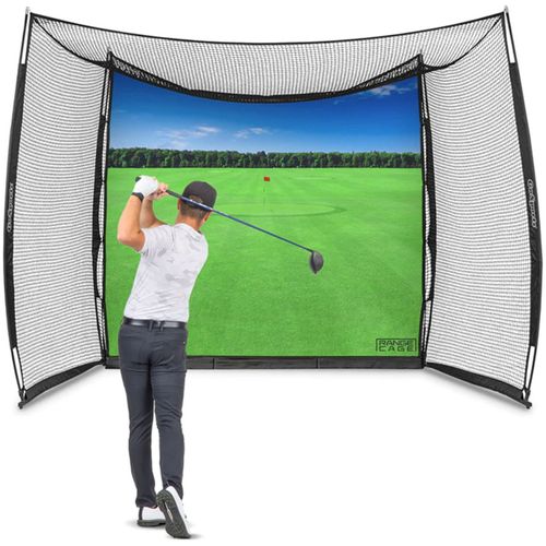 GoSports Range Cage Net w/ Impact Screen