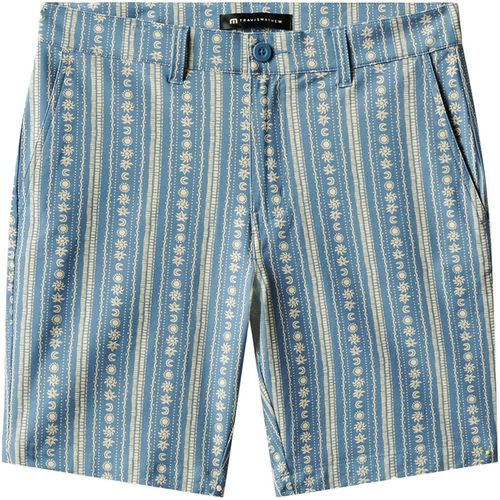 TravisMathew Men's Tech Chino Print 8" Shorts